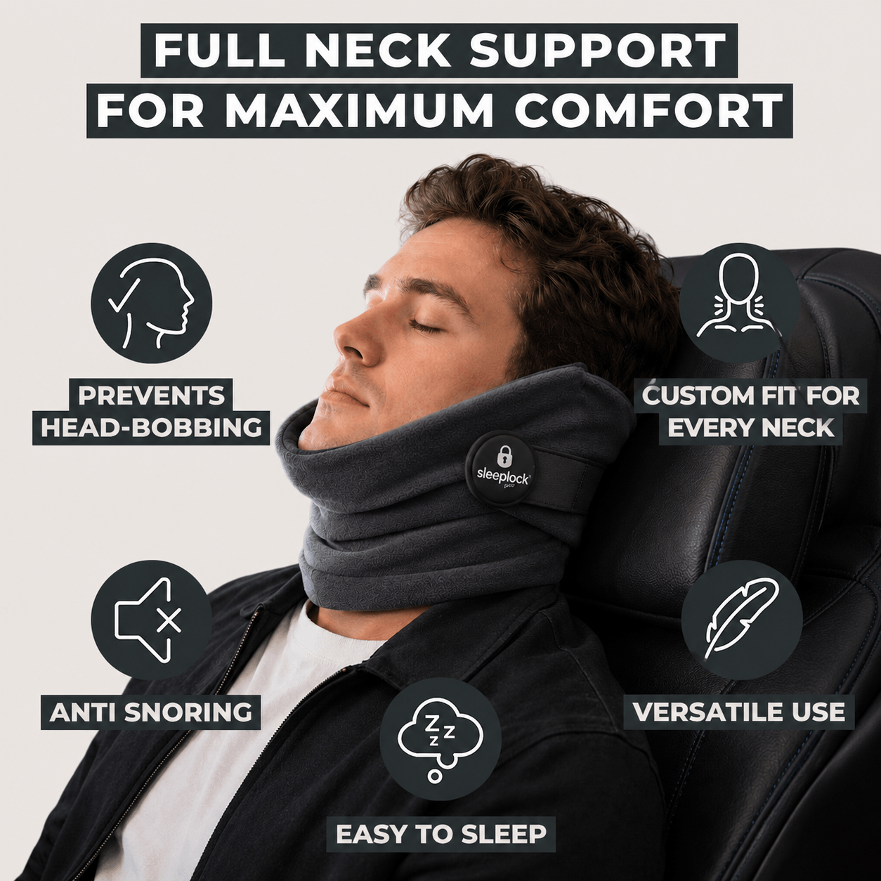 SleepLock® Neck Support Device